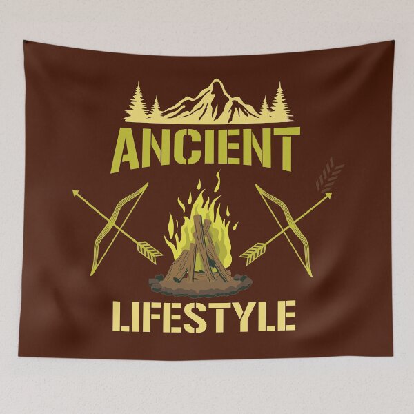 Item preview, Camping under the moon-campfire ancient sewers designed and sold by johndesignwaves.