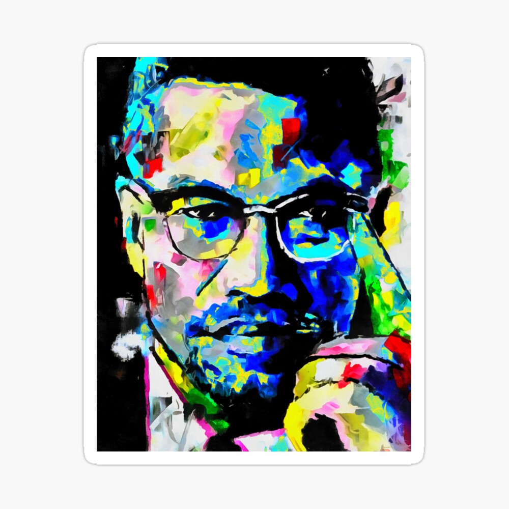 Details about   Propaganda Political Socialist Red Malcolm X Civil Rights 12X16 Framed Art Print 
