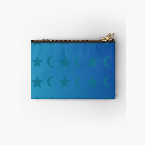 Item preview, Crescent Moon and Star Pattern in Blue Gradient Sky designed and sold by ShaunSandhu.