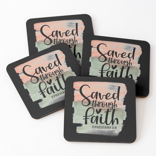 Item preview, Saved Through Faith Ephesians 2:8  designed and sold by Comfy Creations.