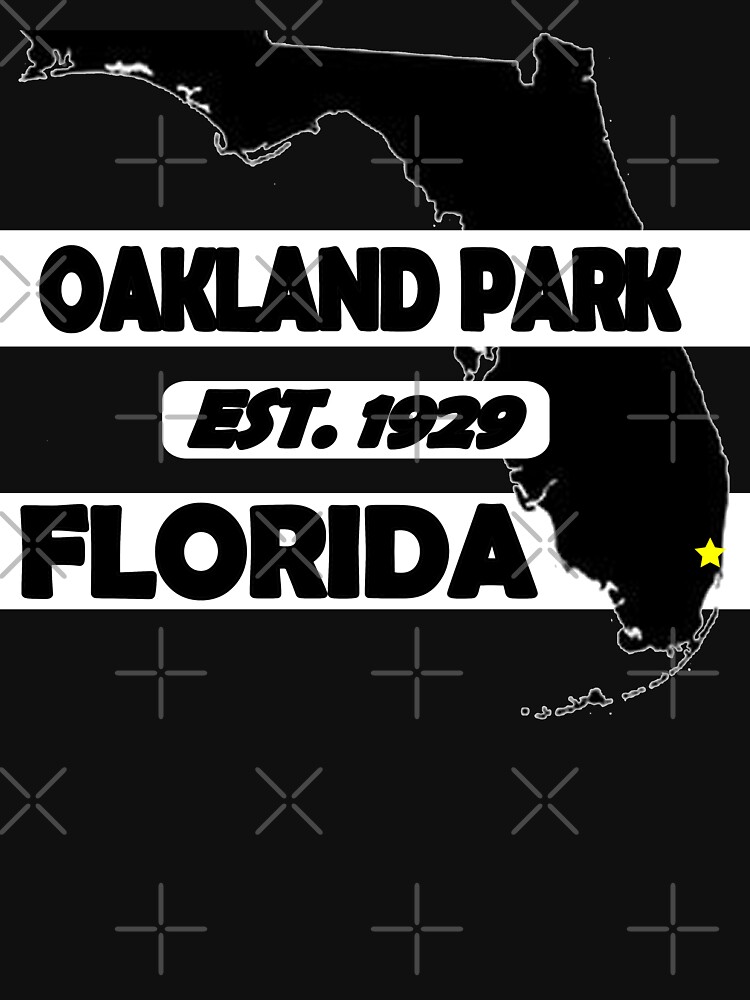 Thumbnail 7 of 7, Classic T-Shirt, OAKLAND PARK, FLORIDA EST. 1929 designed and sold by Michael Branco.