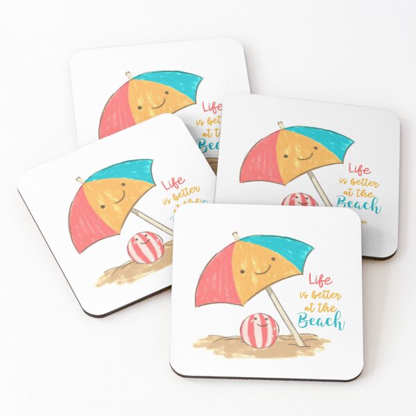 Item preview, Life Is Better At The Beach designed and sold by YOYOCollection.