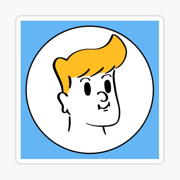 Cheddarbacon Studios Logo Sticker