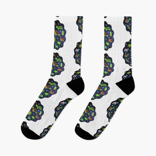 Item preview, Space Turtle, water bubble design, outerspace lover designed and sold by cutenessing.