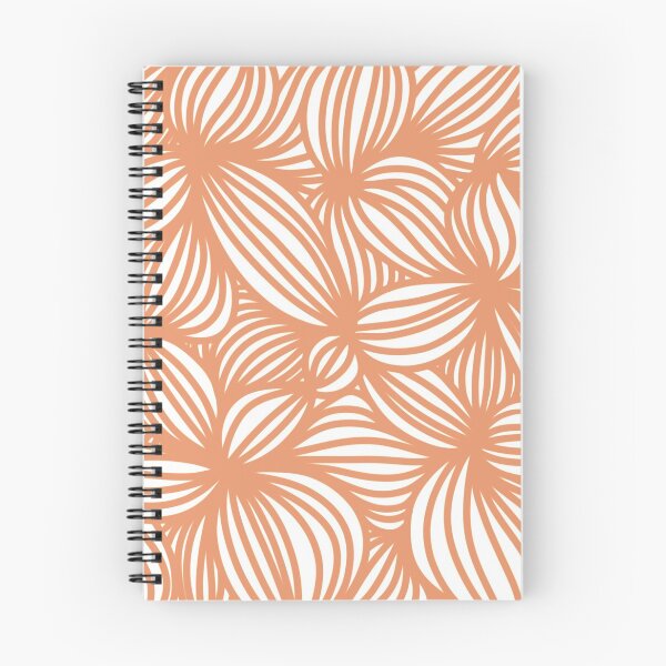 Item preview, Leaf pattern, orange designed and sold by DanseDesNuances.