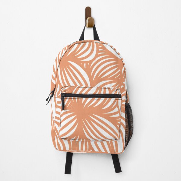 Item preview, Leaf pattern, orange designed and sold by DanseDesNuances.