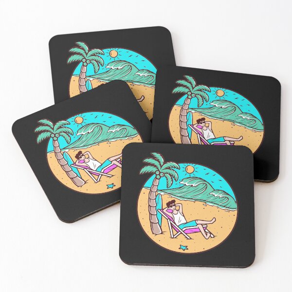 Item preview, Chilling in the beach designed and sold by quotifymemes.