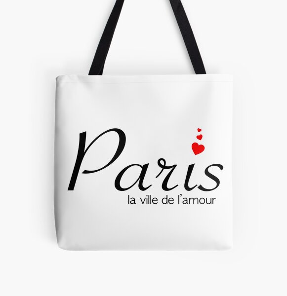 Paris Girl Tote Bag by PeppermintCreek