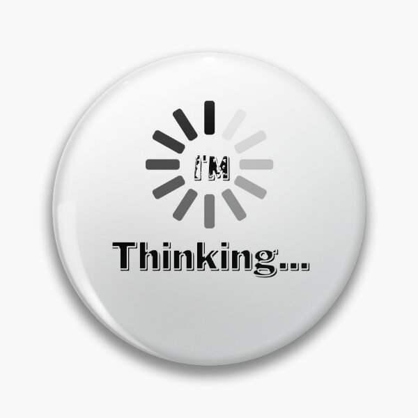 Item preview, I'm thinking for everything all the time designed and sold by ArtisanDesigner.