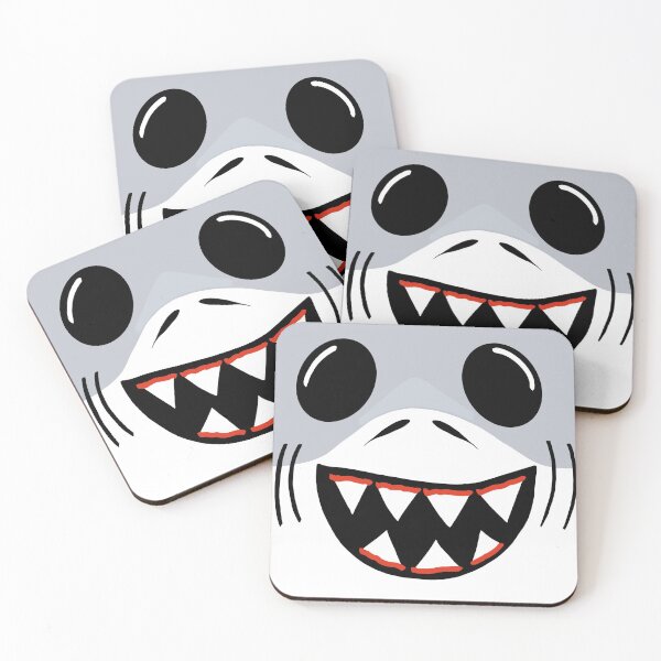 Item preview, Shark face closeup designed and sold by Quick Brown Fox Canada.