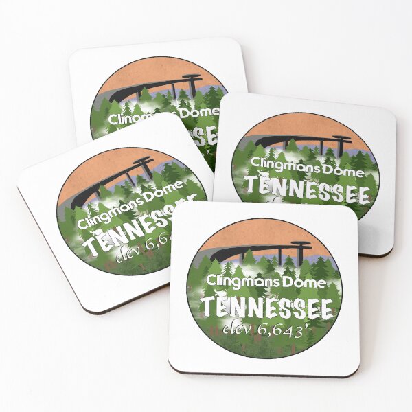 Item preview, Clingmans Dome Tennessee - State Highpoint #17 designed and sold by PeakButtons.