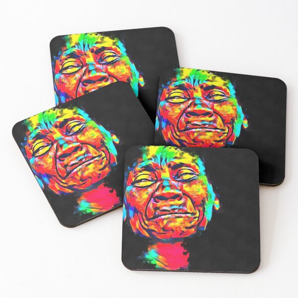 Item preview, painting art sad old woman designed and sold by MXanwar.