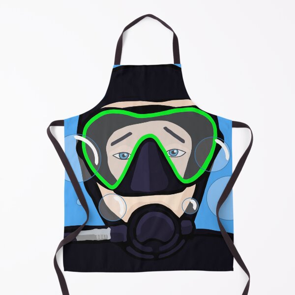 Item preview, Deep sea diver closeup designed and sold by Quick Brown Fox Canada.