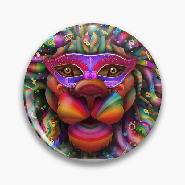 Item preview, Barranquilla Carnival. Lion designed and sold by Mayne21.
