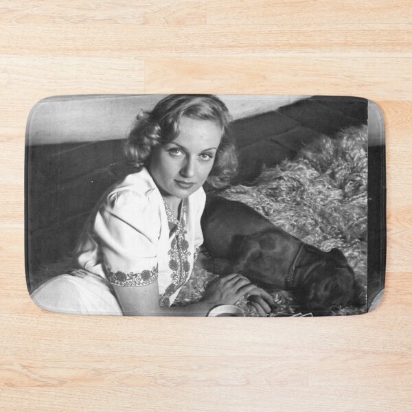 Item preview, Carole Lombard & dog designed and sold by Leafyblues.