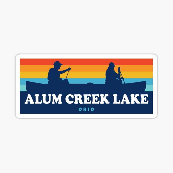 Item preview, Alum Creek Lake Ohio Canoe designed and sold by Esskay Designs.