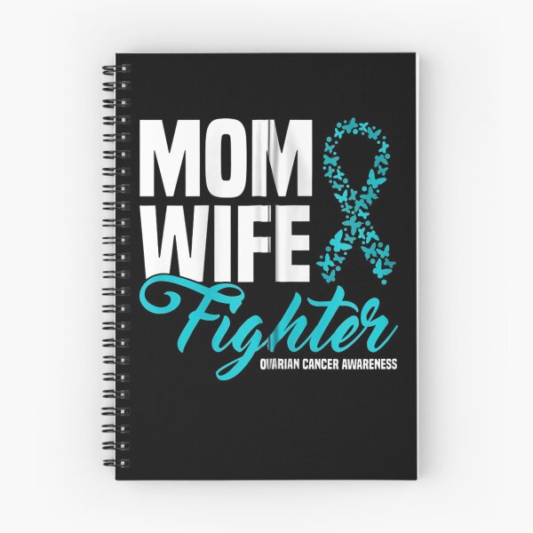 Item preview, Mom Wife Fighter Teal Ribbon Ovarian Cancer Awareness designed and sold by FelixRiojas.