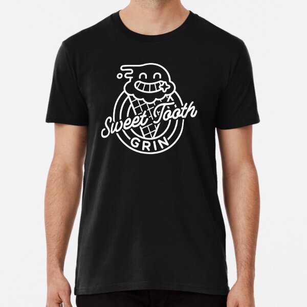 Sweet Tooth Grin Logo Lines Premium T-Shirt