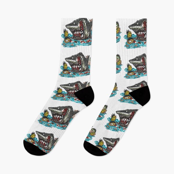Item preview, Shark Attack designed and sold by bobtheartman.