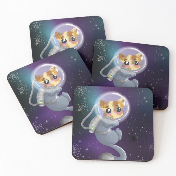 Item preview, Space cat  designed and sold by annamurphy210.