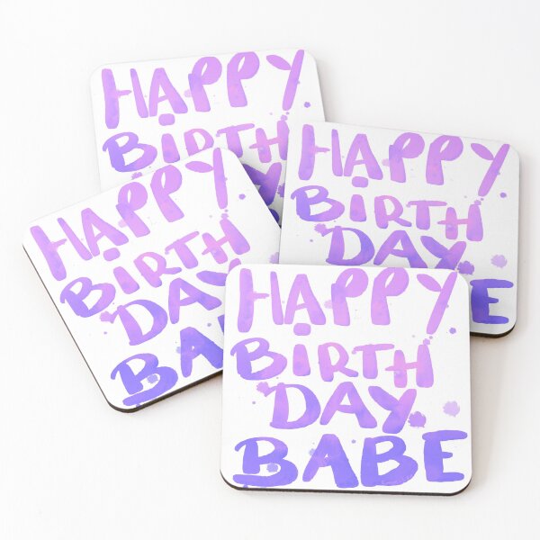 Item preview, Happy Birthday Babe Blue designed and sold by EmmiLooArt.