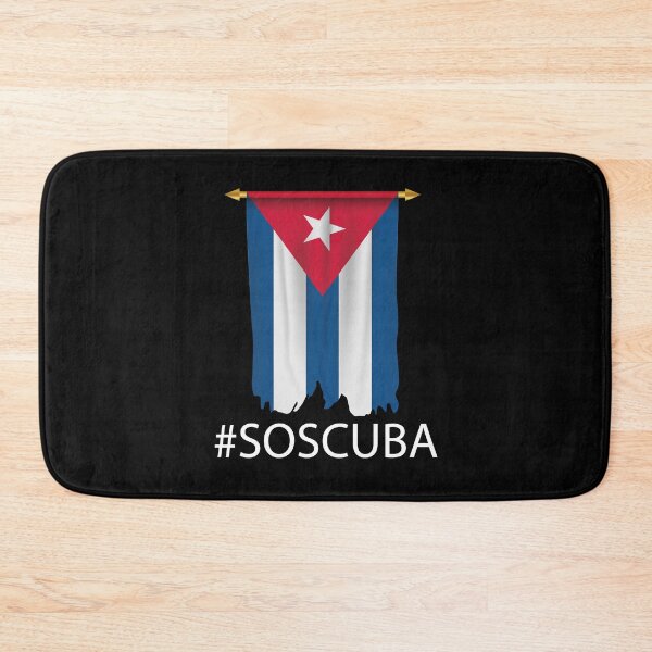 Item preview, #SOSCUBA S.O.S Cuba Flag Patria y Vida Bandera Banderitas Cubanas Libre Protest Free Cuba designed and sold by PIODesign.