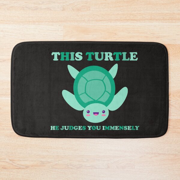 Item preview, This Turtle He Judges You Immensely Kawaii Tortoise Lover designed and sold by gkao.