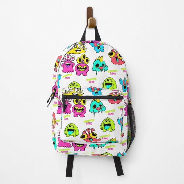 Item preview, Monster gang, colorful, cartoon pattern designed and sold by yubeauty.