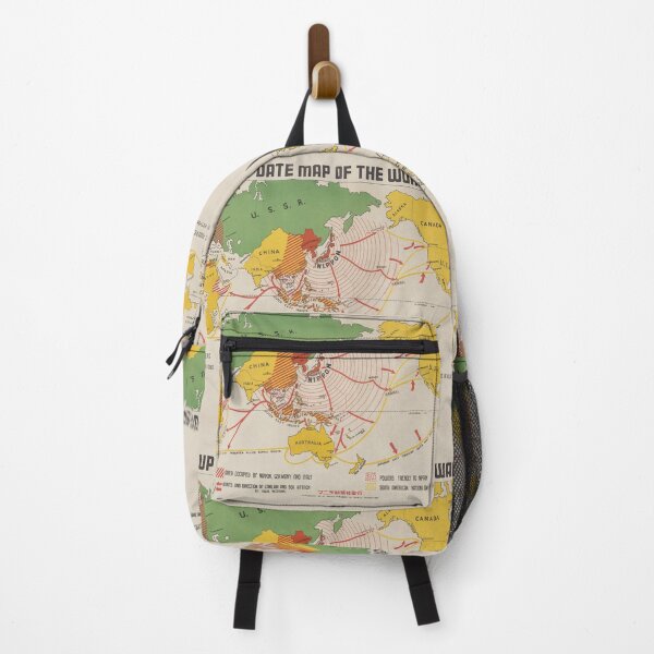 Item preview, Vintage World Map of the world war (1942) by Manila Shinbun-sha designed and sold by Designedbysm.