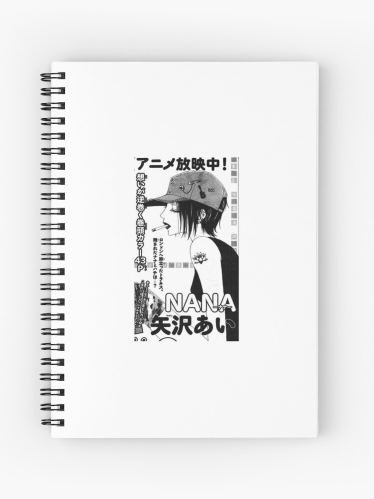 Nana Manga Panel Spiral Notebook by aryryki-art