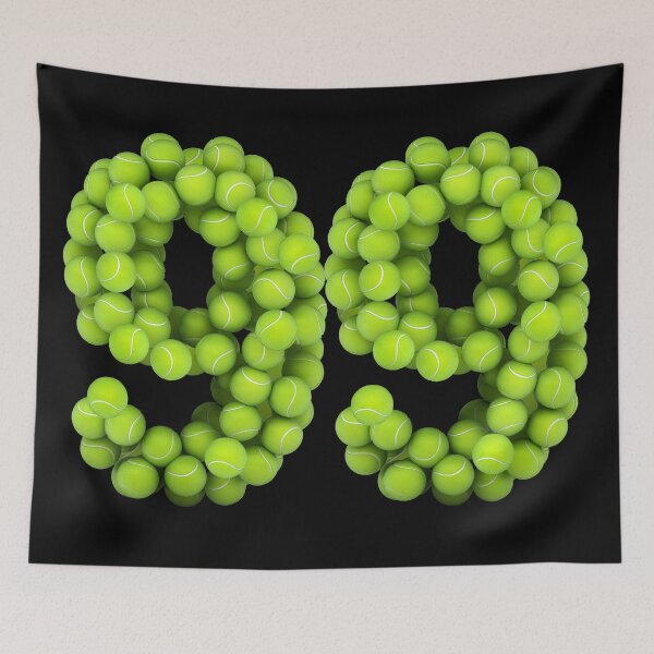 Item preview, Tennis Player Number 99 - Tennis Sports ninety-nine Game Set Match 99 designed and sold by elhefe.