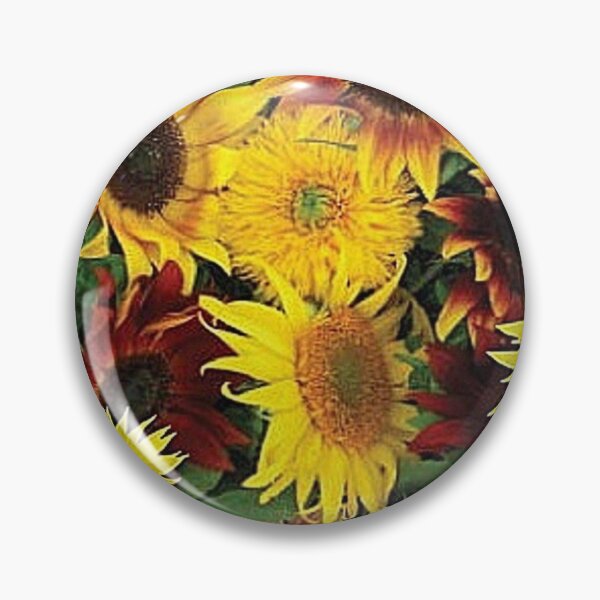 Item preview, DECORATIVE YELLOW ASSORTED SUNFLOWER GARDEN ART designed and sold by sharlesart.
