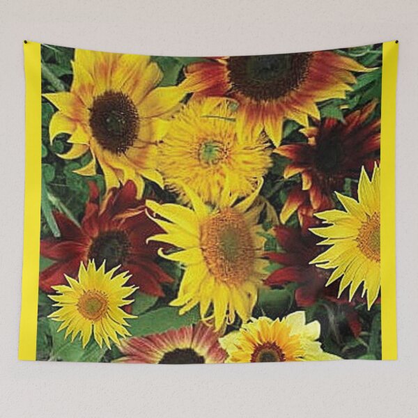 Item preview, DECORATIVE YELLOW ASSORTED SUNFLOWER GARDEN ART designed and sold by sharlesart.