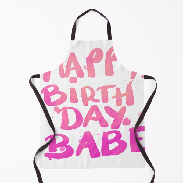 Item preview, Happy Birthday Babe Pink designed and sold by EmmiLooArt.