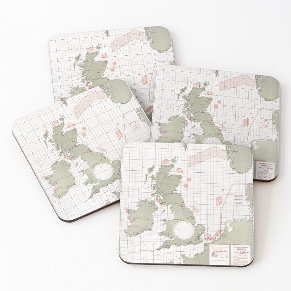Item preview, Vintage Map Of The United Kingdom British Islands (1918) by William Rea Furlong designed and sold by Designedbysm.