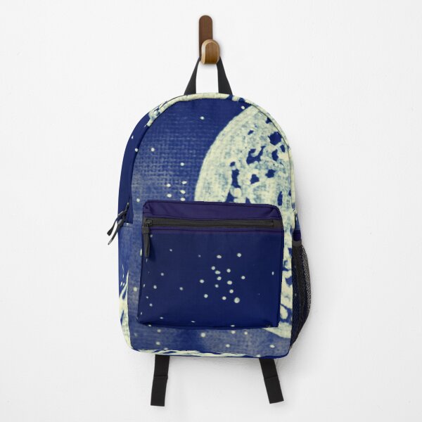 Item preview, Blue Full Moon Painting designed and sold by artistryscope.