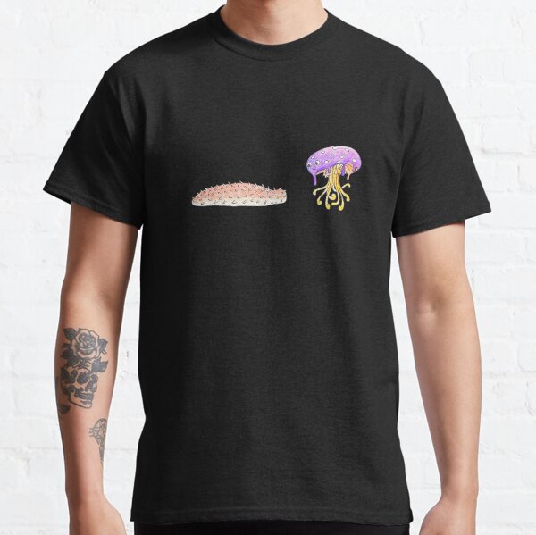 Tiefsee-Seegurke trifft Pilz-Qualle Classic T-Shirt