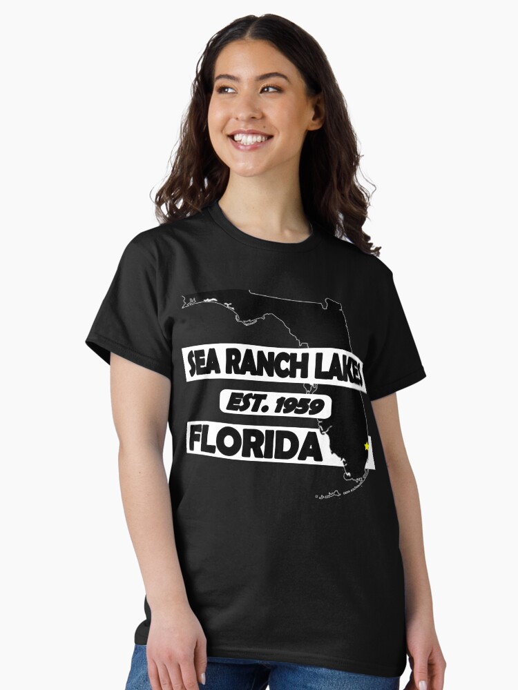 Thumbnail 2 of 7, Classic T-Shirt, SEA RANCH LAKES, FLORIDA EST. 1959 designed and sold by Mbranco.