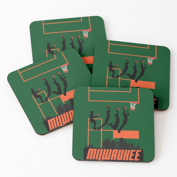 Item preview, Milwaukee basketball team designed and sold by Feline Rockstars.