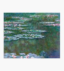 Claude Monet - Water Lilies 5 Photographic Print