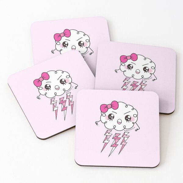 Item preview, lightning bolt, cute kawaii cloud   designed and sold by princessmi-com.