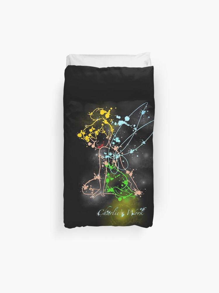 Painting Tinkerbell Duvet Cover By Charlie Lbrth Redbubble