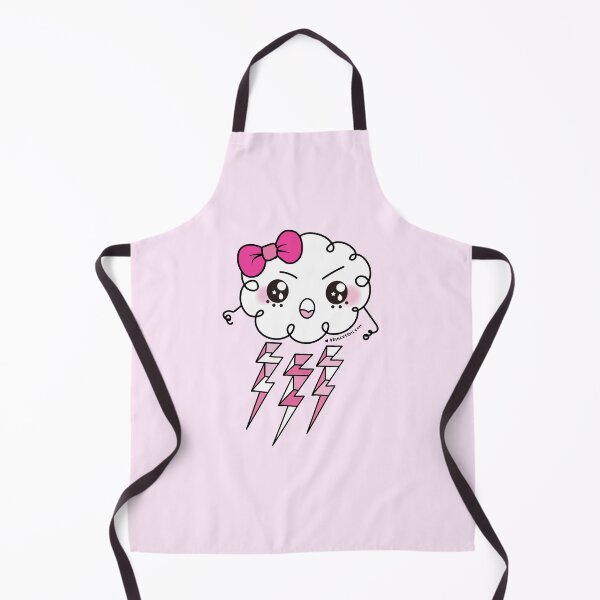Item preview, lightning bolt, cute kawaii cloud   designed and sold by princessmi-com.