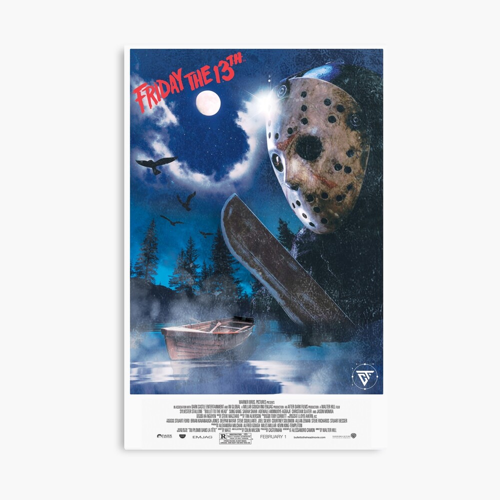 Friday the 13th 1980 VHS Poster Greeting Card for Sale by