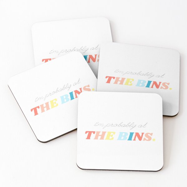 Item preview, i'm probably at the bins rainbow pastel graphic designed and sold by rl2020.