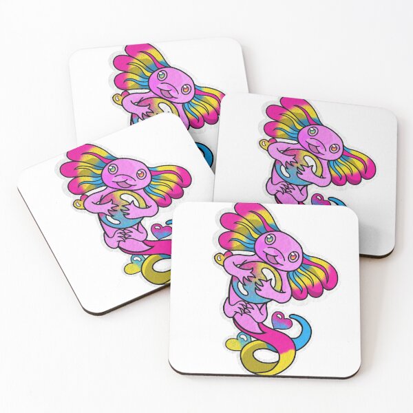 Item preview, Axoltol Pride- Pansexual designed and sold by AJRDesigns.