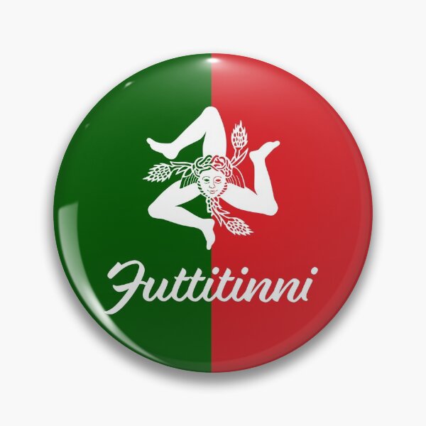 Item preview, Green, White and Red Sicilian Trinacria and Futtitinni designed and sold by DesignCats.