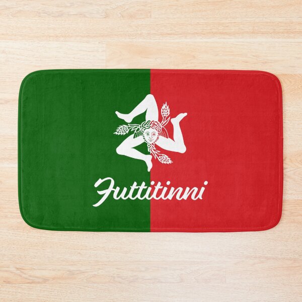 Item preview, Green, White and Red Sicilian Trinacria and Futtitinni designed and sold by DesignCats.