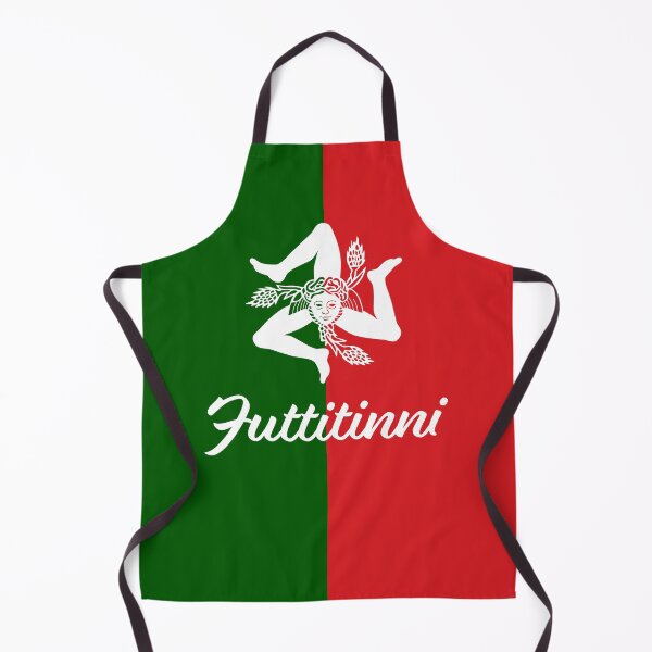 Item preview, Green, White and Red Sicilian Trinacria and Futtitinni designed and sold by DesignCats.