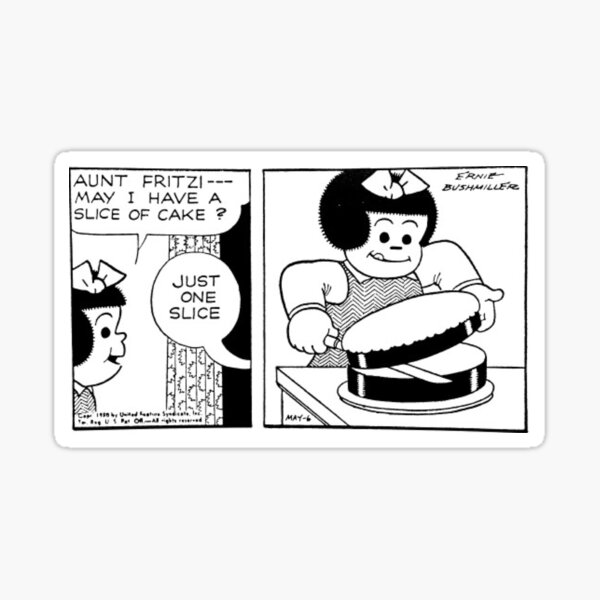 Item preview, Nancy eats cake designed and sold by Leafyblues.